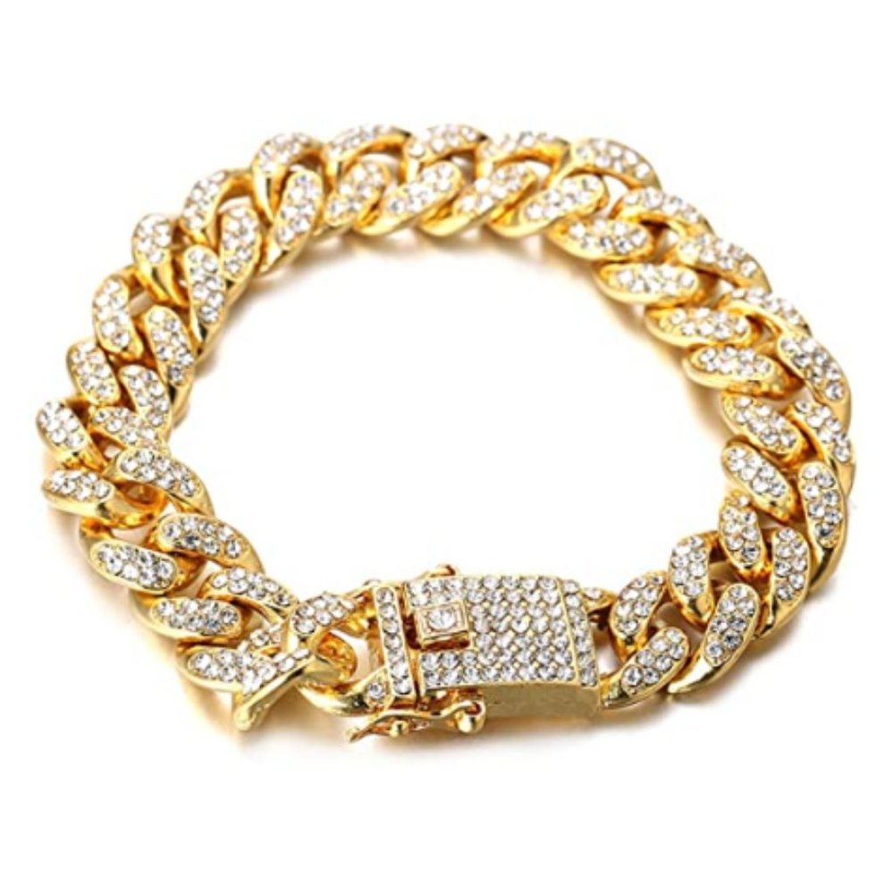 Kay Jewelers 18k Yellow Gold Cuban Bracelet Unisex